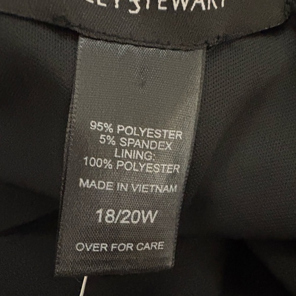 Ashley Stewart Black Ruffled Long Sleeve Dress - Picture 7 of 7